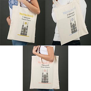 Photo du tote bag Restaurons l'Abbatiale Saint-Ouen